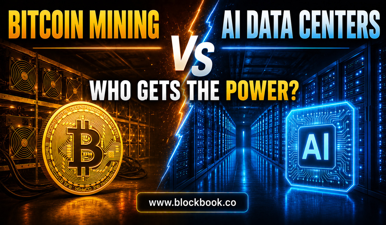 Bitcoin Mining vs AI Data Centers Who Gets the Power
