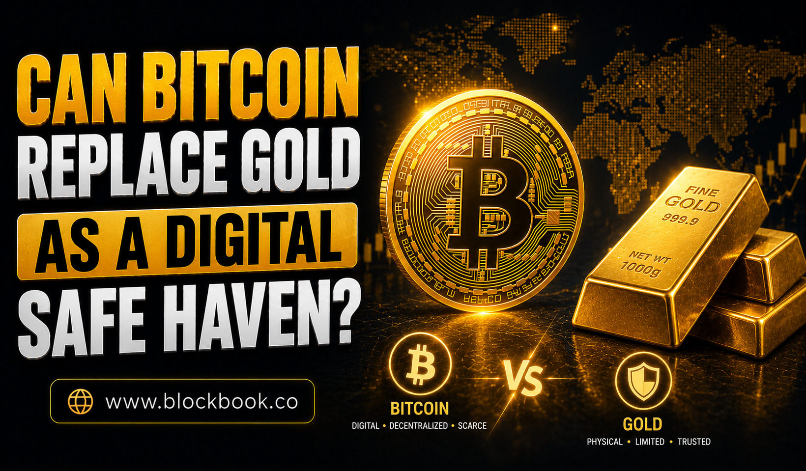 Can Bitcoin Replace Gold as a Digital Safe Haven