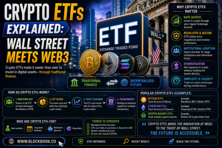 Crypto ETFs Explained Wall Street Meets Web3