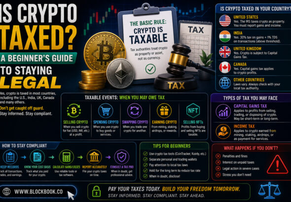 Is Crypto Taxed? A Beginner's Guide to Staying Legal