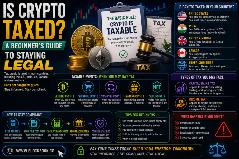 Is Crypto Taxed? A Beginner's Guide to Staying Legal