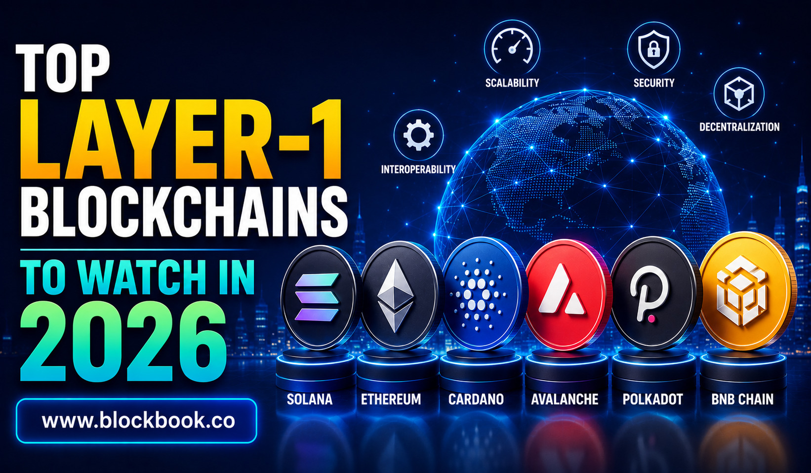 Top Layer 1 Blockchains to Watch in 2026