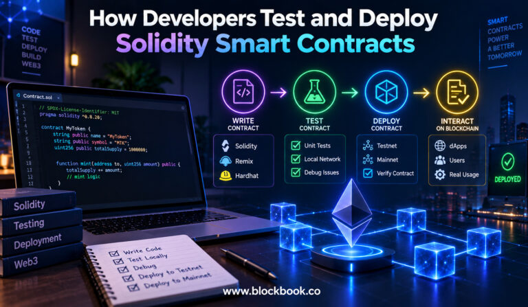 How Developers Test and Deploy Solidity Smart Contracts