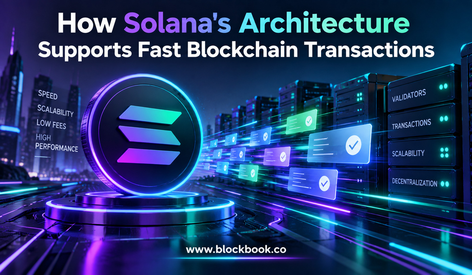 How Solana’s Architecture Supports Fast Blockchain Transactions