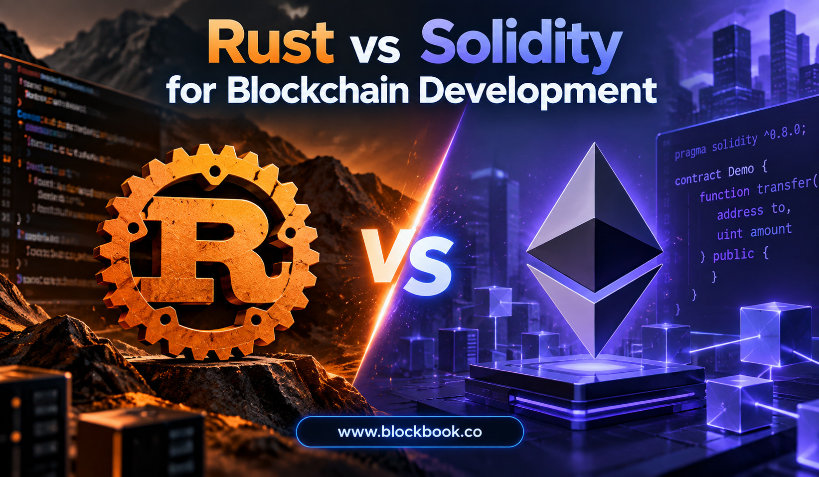 Rust vs Solidity for Blockchain Development
