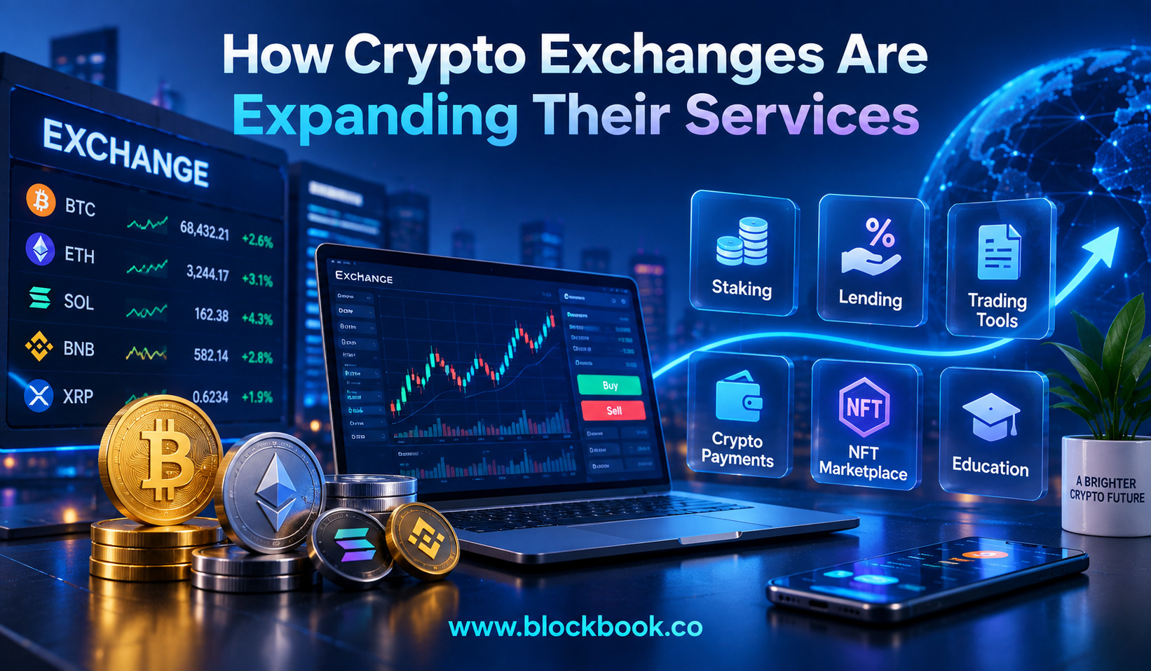 How Crypto Exchanges Are Expanding Their Services
