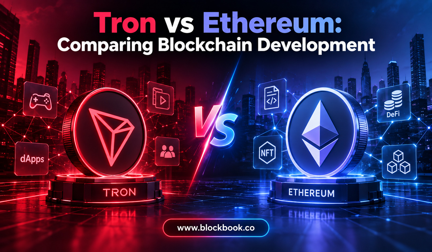 Tron vs Ethereum: Comparing Blockchain Development