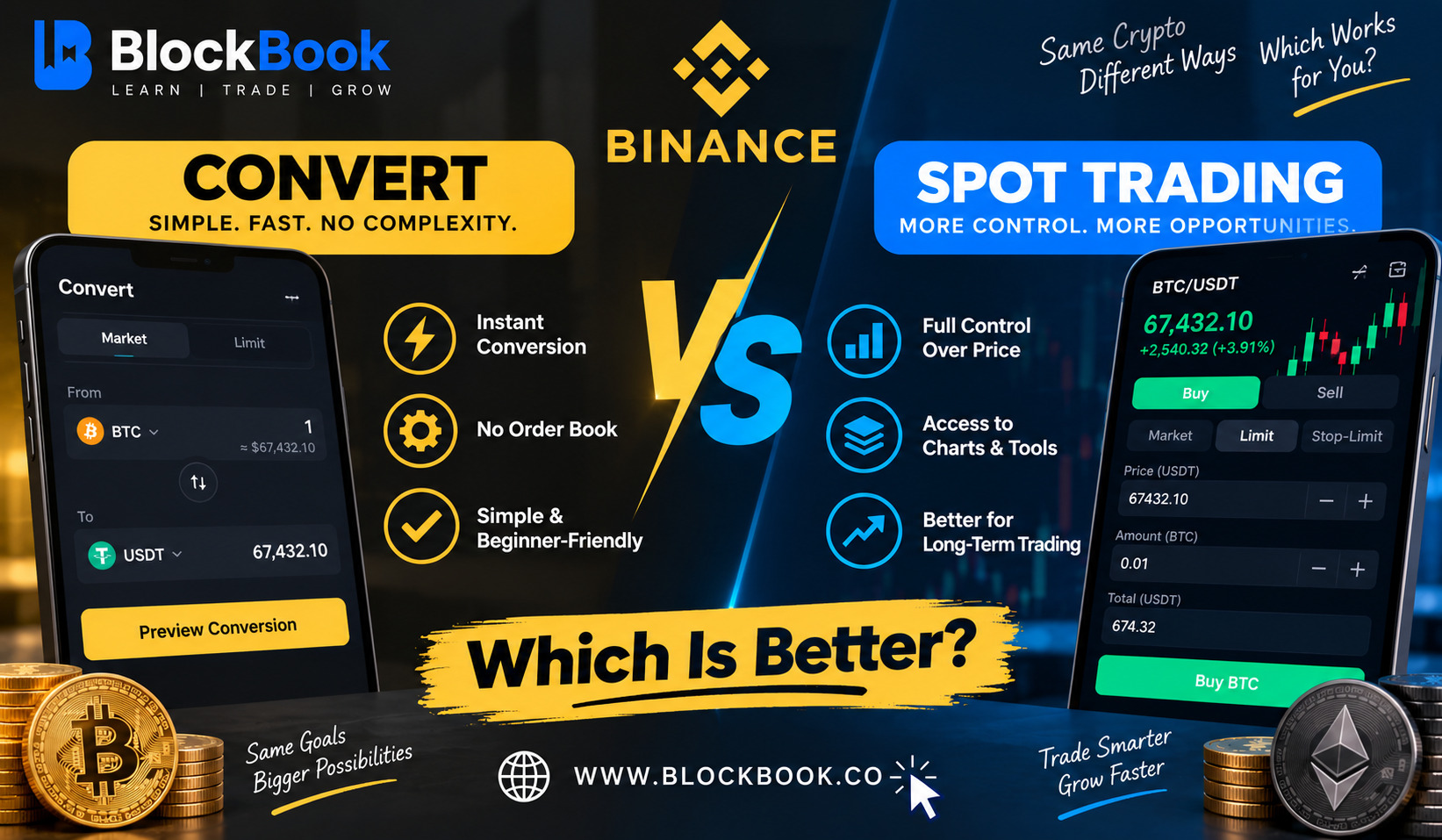 Binance Convert vs Spot Trading Which Is Better