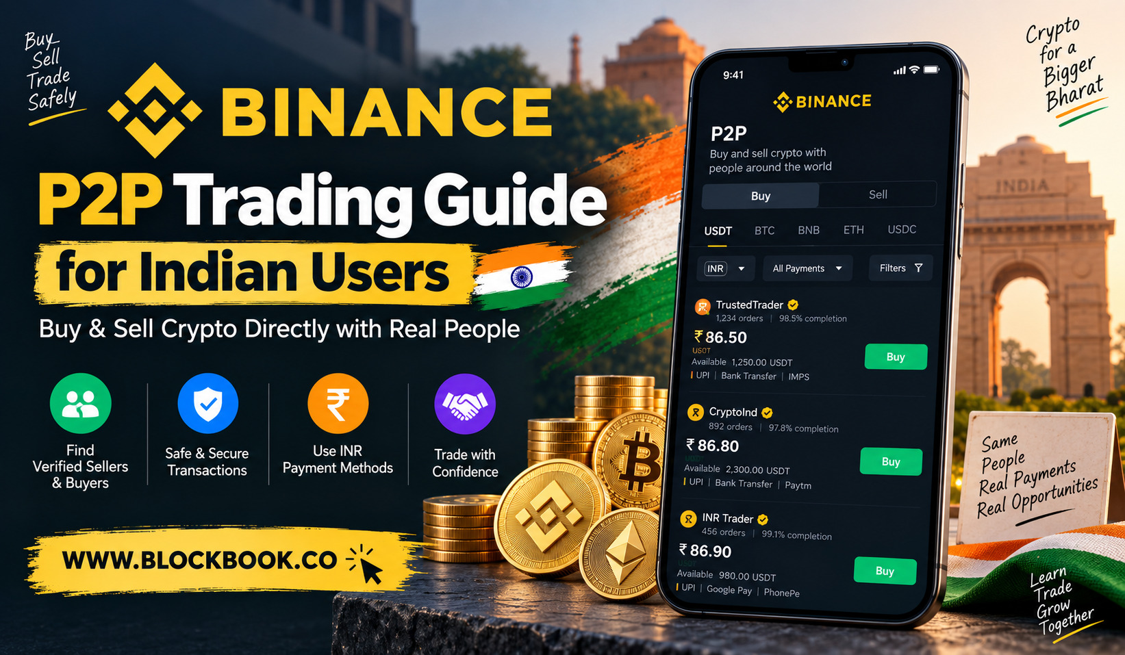 Binance P2P Trading Guide for Indian Users