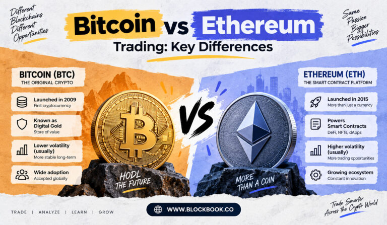 Bitcoin vs Ethereum Trading Key Differences