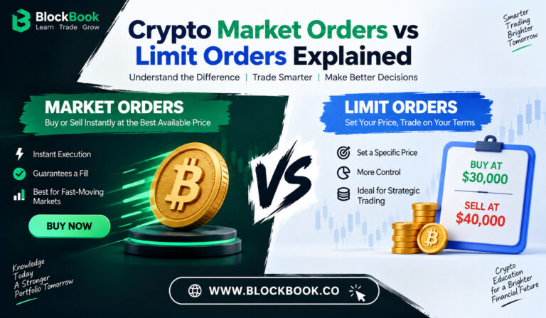 Crypto Market Orders vs Limit Orders Explained