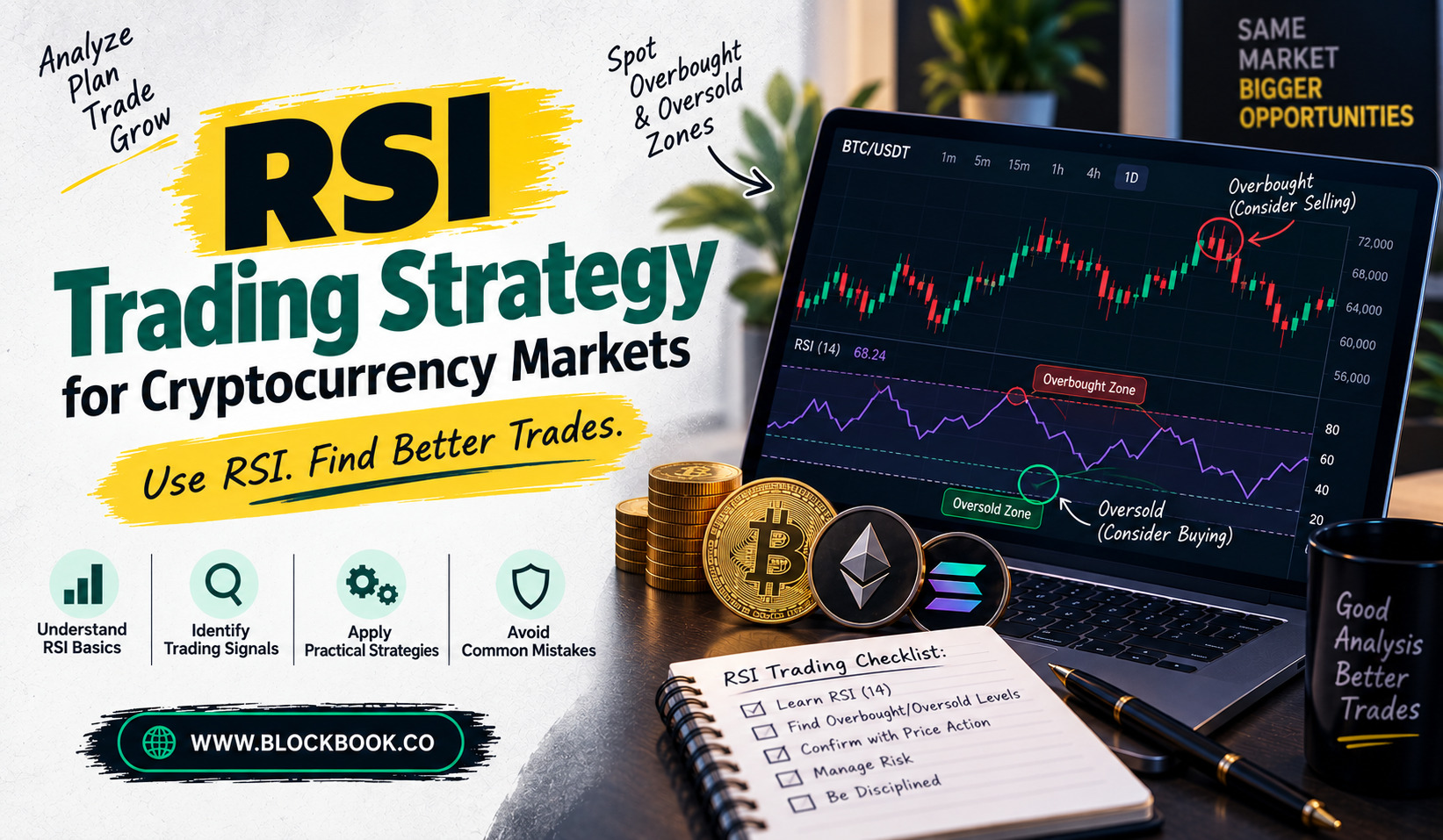 RSI Trading Strategy for Cryptocurrency Markets